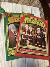1982 Dukes Of Hazzard Special Christmas edition activity books