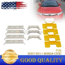 11PCS For 2007-2011 Honda Civic Windshield Roof Moulding Clips Repair Set US