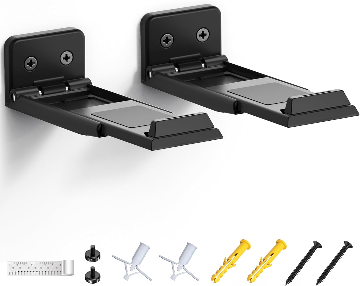Soundbar Wall Mount Bracket for Samsung, LG, Sony, JBL, Vizio, Sonos and More, D-image