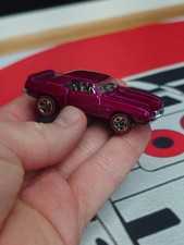 HOT WHEELS 2007 RED LINE 1969 PURPLE PINK  PONTIAC FIREBIRD HOT WHEELS #100 5/5