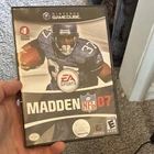 Madden NFL 07 by EA SPORTS Nintendo GameCube Sports Game Manual Included