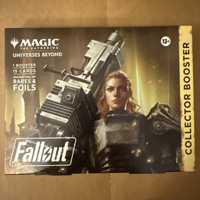 Magic The Gathering MTG Universes Beyond Fallout Collector Booster Pack Sealed | eBay Magic The Gathering MTG Universes Beyond Fallout Collector Booster Pack Sealed | eBay