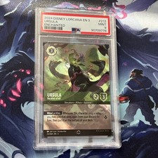 Disney Lorcana: Ursula - Deceiver of All 212 Enchanted PSA 9 