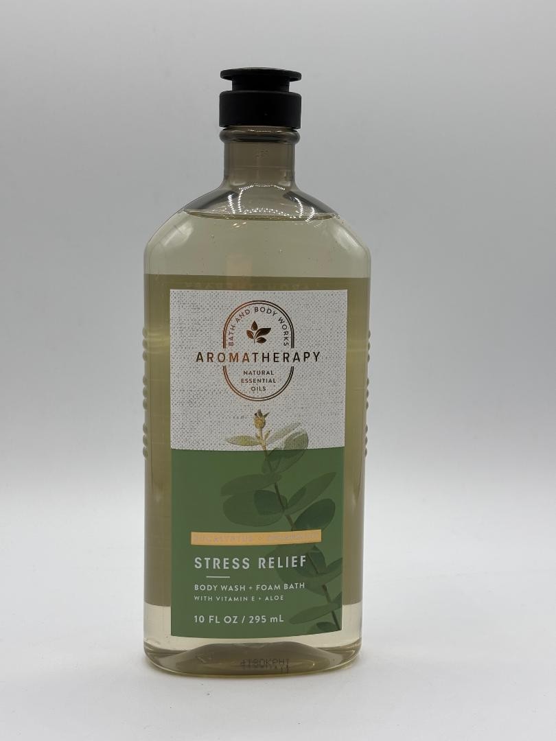 Bath and Body Works Aromatherapy Stress Relief Body Wash and Foam Bath