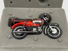 Schuco 1:10 1977-1978 Kreidler Florett RS-GS Red Motorcycle Model 450662300