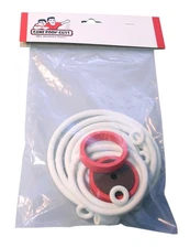 Gottlieb Totem Pinball Machine Replacement Repair Rubber Ring Kit White