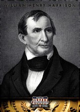 2012 Panini #9 William Henry Harrison Americana Heroes&Legends
