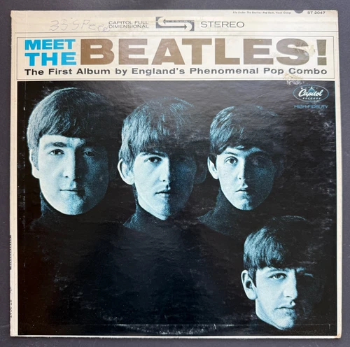 The Beatles - Meet The Beatles! VG+/VG+ Stereo