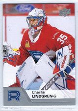 2020-21 Upper Deck AHL #17 Charlie Lindgren (goalie)