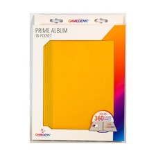 GameGenic Card Storage Prime 18 Pocket - Yellow New