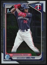 2024 Bowman Chrome Prospects Eduardo Beltre #BCP-170 JW1-30