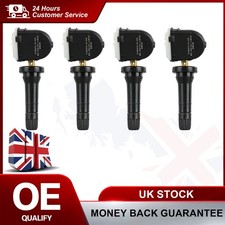 4x 433MHz Tyre Pressure Monitoring Sensor TPMS For Ford Fiesta 6 C-Max II C-Max