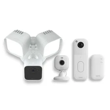 Blink Security Camera System with Floodlight Mini 2 and Video Doorbell 2nd Gen