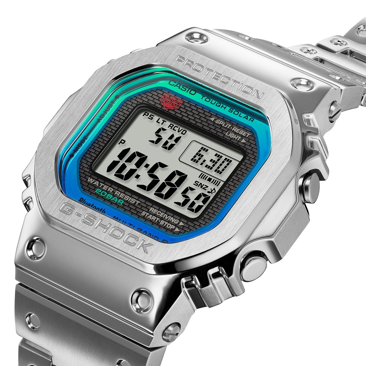 CASIO G-SHOCK GMW-B5000PC-1JF Full Metal Case Bluetooth Radio