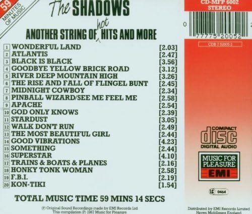 The Shadows, The Shadows - Another String of Hot Hits and More - Bild 2 von 2