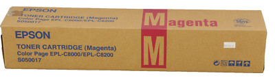 Epson C13S050017 EPL-C8000 Tonerkartusche 6.000 Seiten, magenta