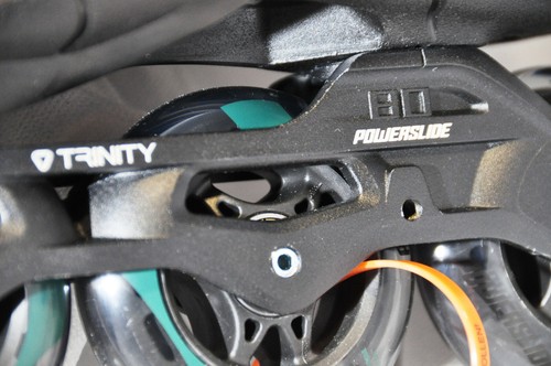Powerslide PHUZION Enzo BW 80 Fitness Inliner Skates EUR41 trinity 80mm Rollen - Bild 5 von 5