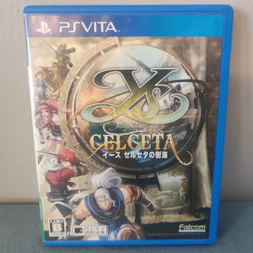 Ys Foliage Ocean in Celceta PS VITA Japanese Import Falcom Canadian Seller