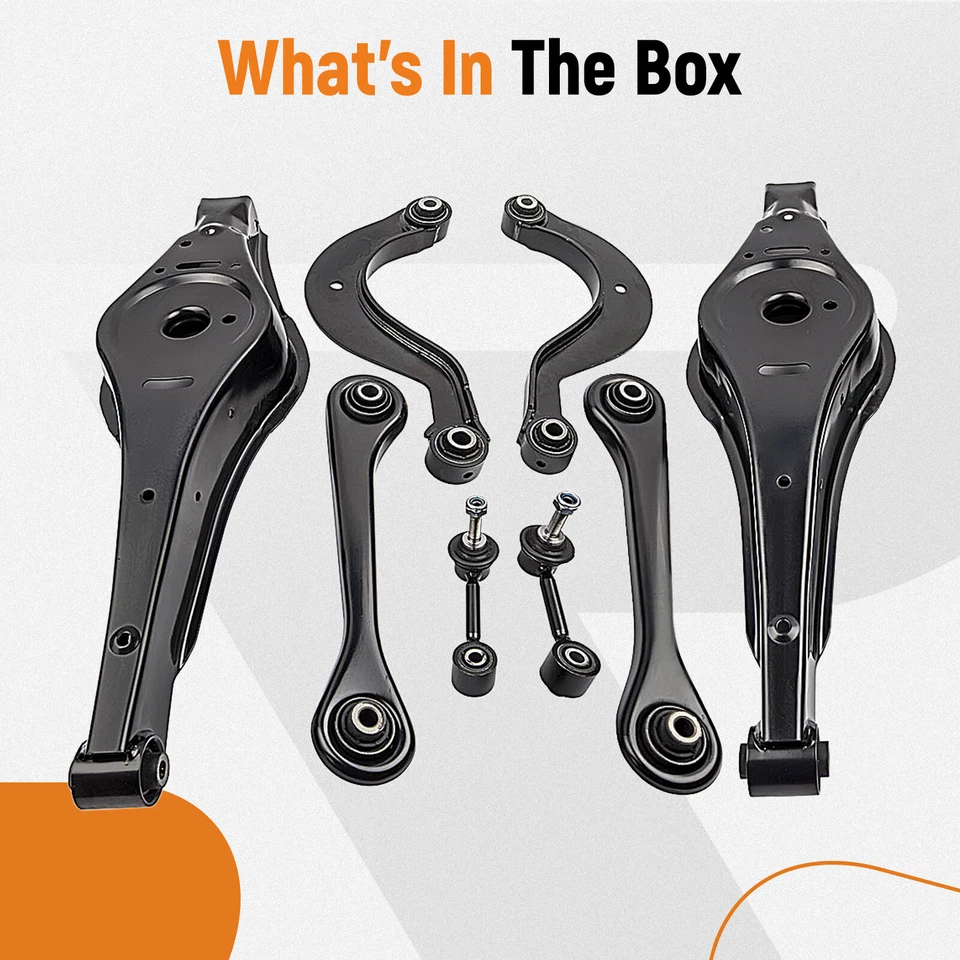 Wishbone set rear left + right for Audi A3 8P VW Golf 5 6 Passat Touran - Image 2 of 4