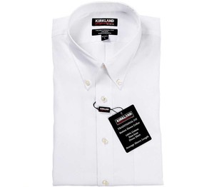 kirkland white dress shirts