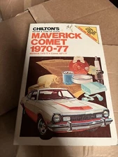 Ford Mercury Maverick Comet 1970-1977 Tune-up Shop Service Repair Manual Book Bk