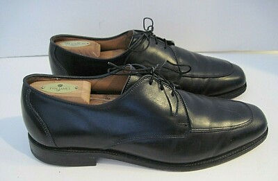 Allen Edmonds Burton Black Leather Apron Toe Oxford Lace up  display picture 1