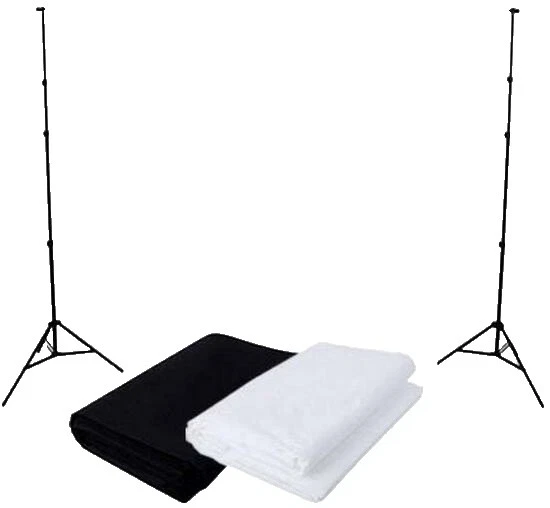 Белый поддерживающий задний материал для фотостудии