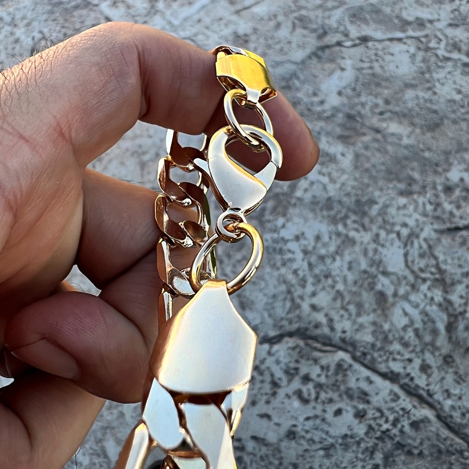 JEANS CATENA CIONDOLO Acrilico Pantaloni Hip Hop Miss Uomo Occhiali Donna Portafoglio EUR 6,20 - Foto 10