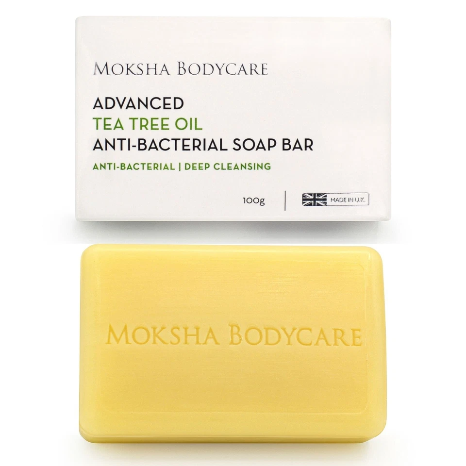 Antifungal Tea Tree Soap Bar Antibacterial Antiseptic Face Acne Fungicide Soaps