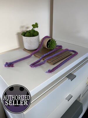 Long Tail Kristall Drache 3D-gedruckt artikuliert