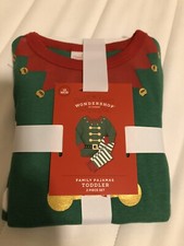 New Kids Wondershop 2 Pc. Elf Pajama Set. 100 Cotton