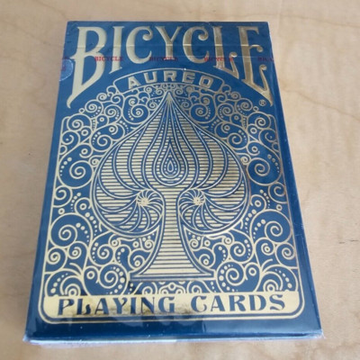 Set of NEW Bicycle Aureo Playing Cards SEALED