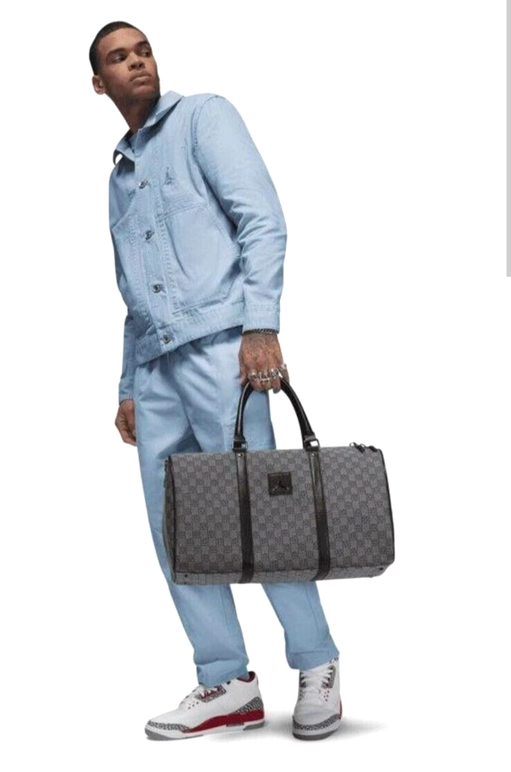 Nike Air Jordan Monogram Duffle Bag 25L NWT Carry On Weekender Gym