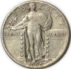 1930 25C Standing Liberty Quarter