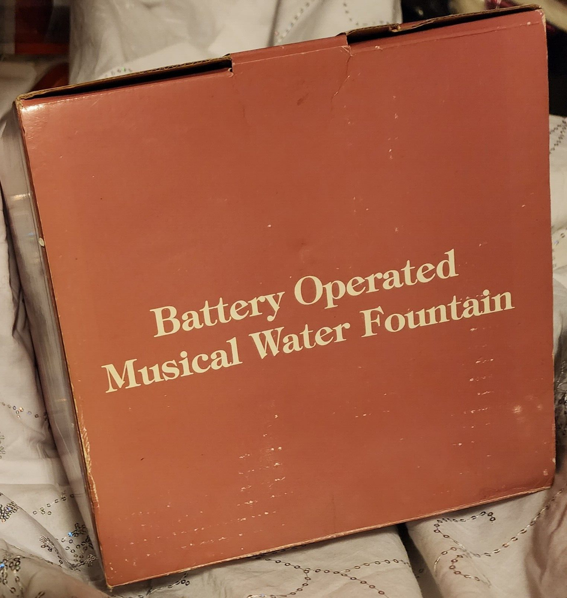 musical Water Fountain - Battery Operated | eBay