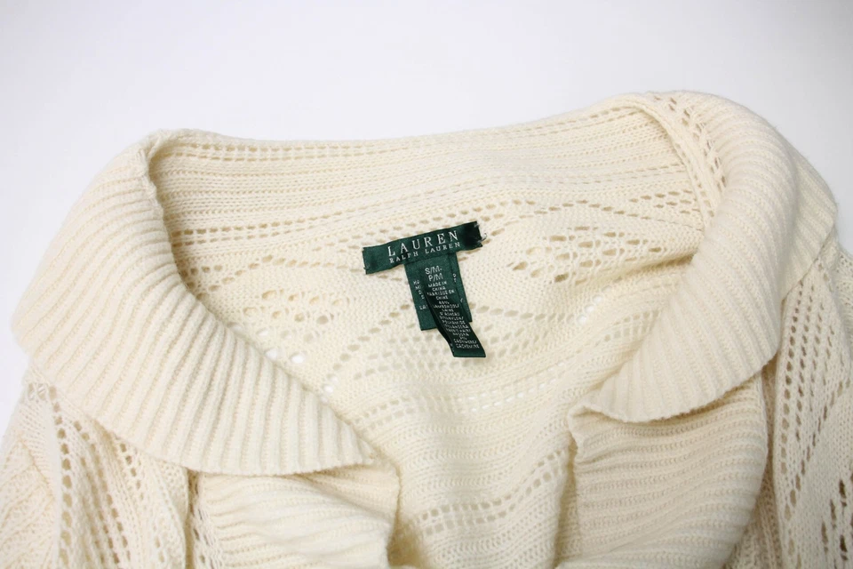 LAUREN RALPH LAUREN Cardigan Damen S/M Kaschmir Lammwolle Kaninchenhaarmischung - Bild 4 von 4