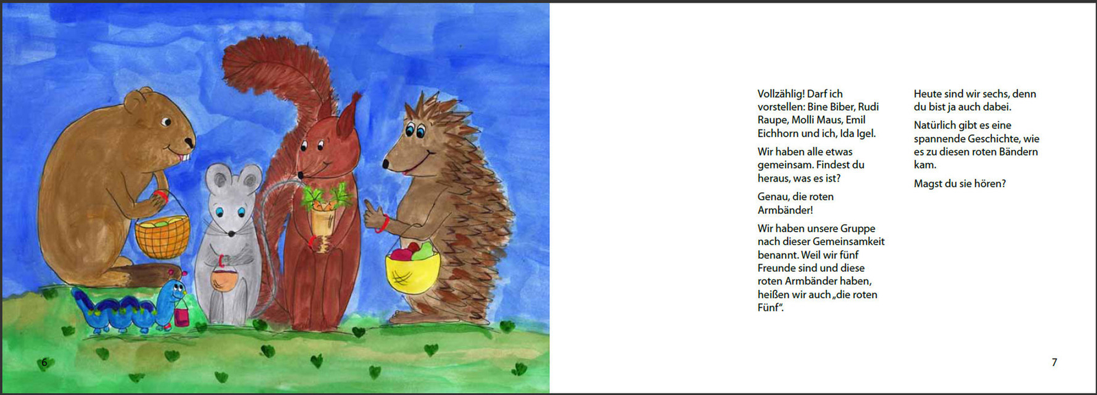 Thumbnail - Verena Herleth Die Roten Fünf - Das Bilderbuch Zu Nahrungsmi ...