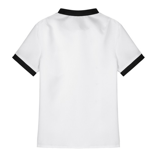 Unisex Chef Coat Double-Breast Short Sleeve Cook Jacket Kitchen Uniform Dress - Picture 44 of 140
