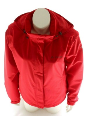 VAUDE Damen Escape Light Regenjacke, rot, Größe 42