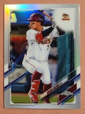 Daichi Suzuki 2021 Topps Chrome NPB Refractor Card #161
