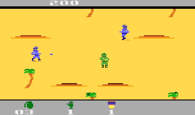 Commando Atari 2600 PAL eBay