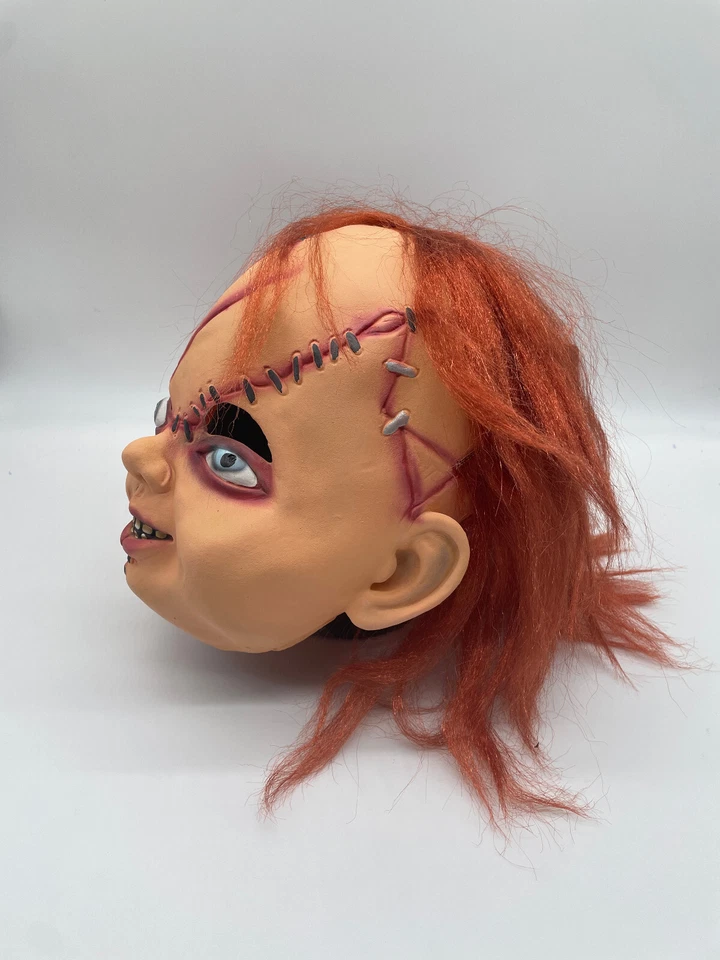 Chucky Maske - Stitch Detail - Fasching - Halloween - Onesize - Smiffys - Bild 3 von 4
