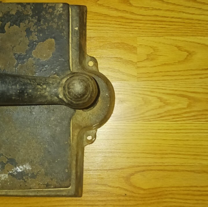 CAST IRON BOOK PRESS WORKS WEIGHS 6570LBS RARE ANTIQUE 4 B&O