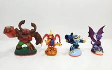 Activision Skylanders Giants Jet-Vac Cynder Sunburn Tree Rex Lot of 4 Figures