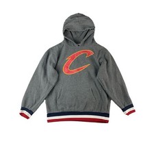 Cleveland Cavaliers Hoodie Size Youth Large 18/20 Gray Sweatshirt