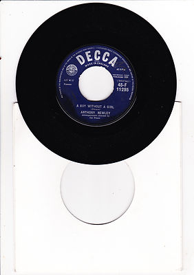 7'' - Anthony Newley - A Boy without A Girl -------