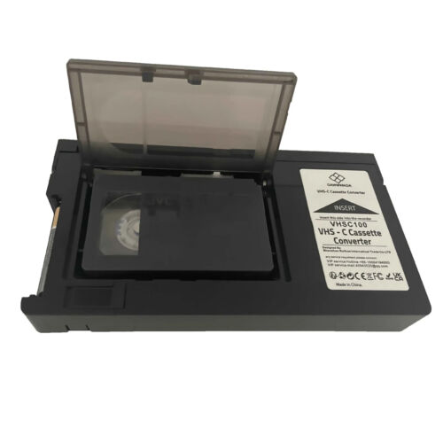 VHS-C SVHS Cassette Adapter JVC RCA Motorized Camcorder Tape Converter UK - Picture 5 of 20