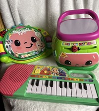 CoComelon Learning Toys- Sounds, Family Fun, Toddler Toy Game, Play, Lot Of 3