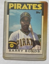 Topps 1986 Traded Barry Bonds #11T Rookie Pittsburgh Pirates Baseball Card. rookie card picture