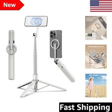 Compact 68" Travel Tripod with Magnetic Mount and Rechargeable Remote Control